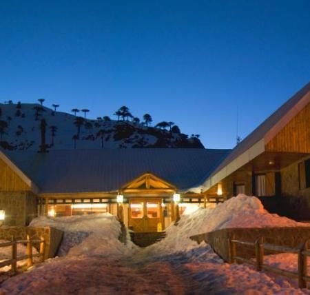 Hotel Y Cabanas Del Nevado Кавиауэ Экстерьер фото