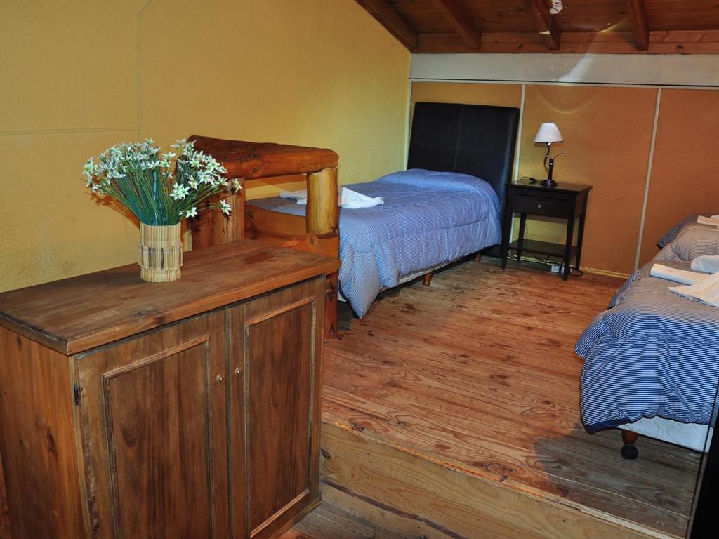 Hotel Y Cabanas Del Nevado Кавиауэ Экстерьер фото